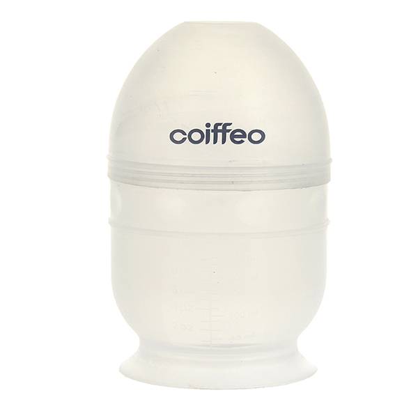 Shaker transparent blanc de la marque Coiffeo - 1