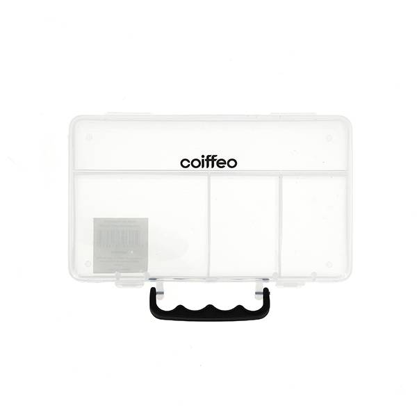 Boîte de rangement transparente petit format de la marque Coiffeo - 1