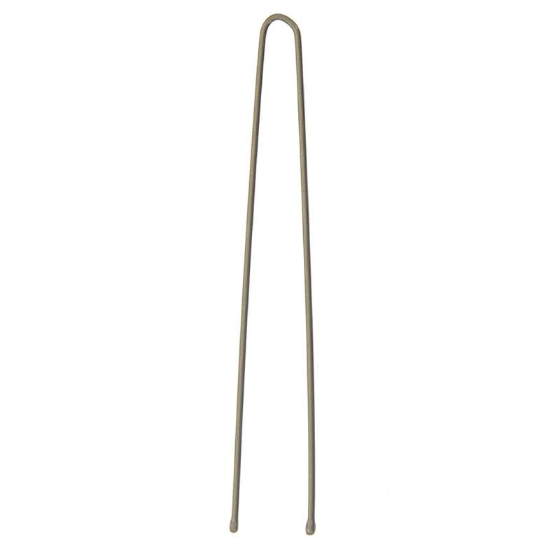 Epingles à chignons bouts perlés 70mm x40 Bronze de la marque Coiffeo - 1