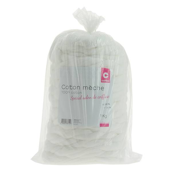 Coton 100% 1kg de la marque Coiffeo Contenance 1000g - 1