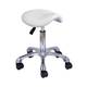 Tabouret ergonomique avec selle de cheval Blanc - 1 Tabouret ergonomique avec selle de cheval Blanc de la marque Estheo - 1