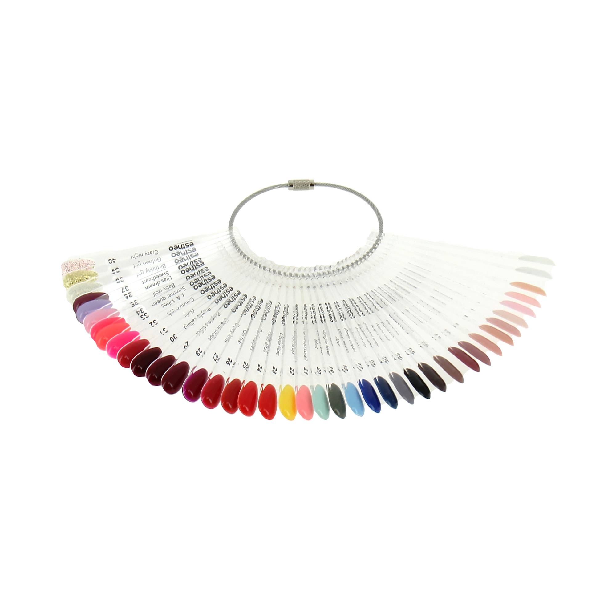 Onglier 40 couleurs de la marque Estheo - 1