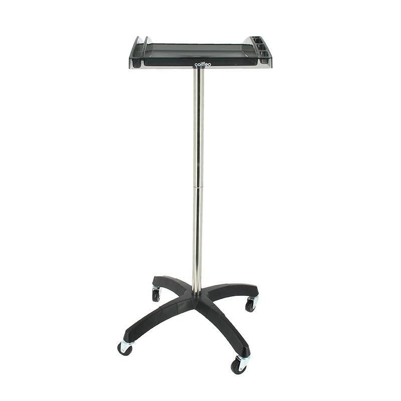 Table de service plateau Grise transparente 39.5x32.5x6cm de la marque Coiffeo - 1