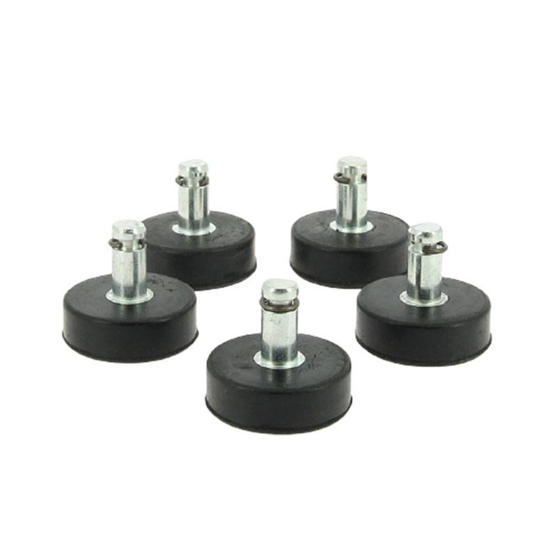 Lot de 5 patins-pieds pour fauteuil 7ème élément de la marque 7e ÉLÉMENT - 1