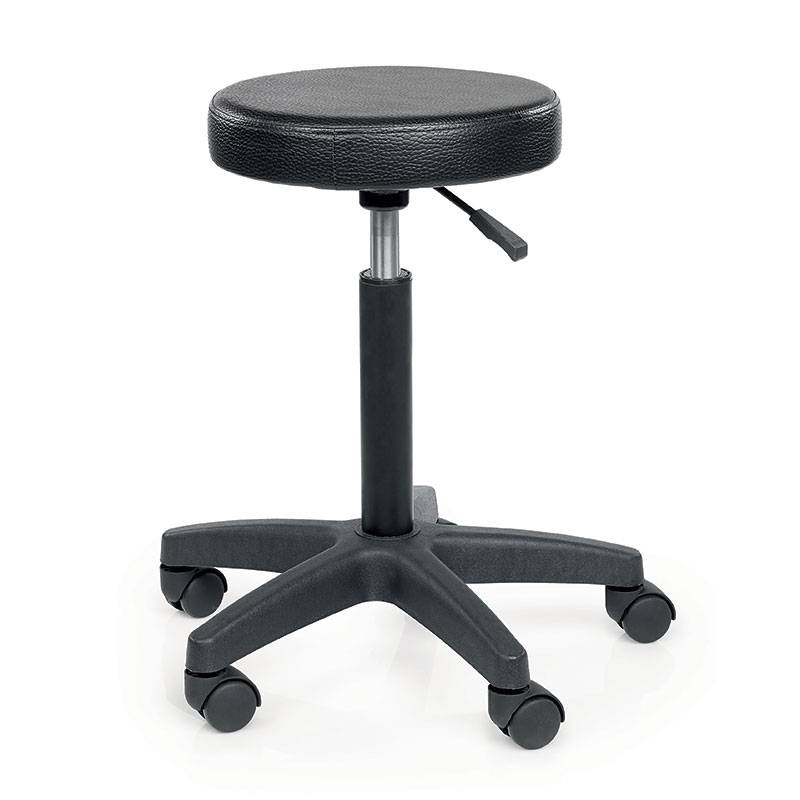Tabouret de coupe Stool Noir de la marque Coiffeo - 1