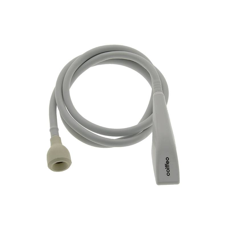 Douchette simple Blanche 1.80m de la marque Coiffeo - 1