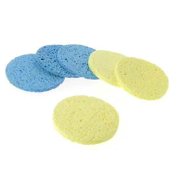 Mini éponges 80mm x6 de la marque Coiffeo - 1