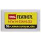 Lames de rasoir double edge x10 - 1 Lames de rasoir double edge x10 de la marque Feather - 1