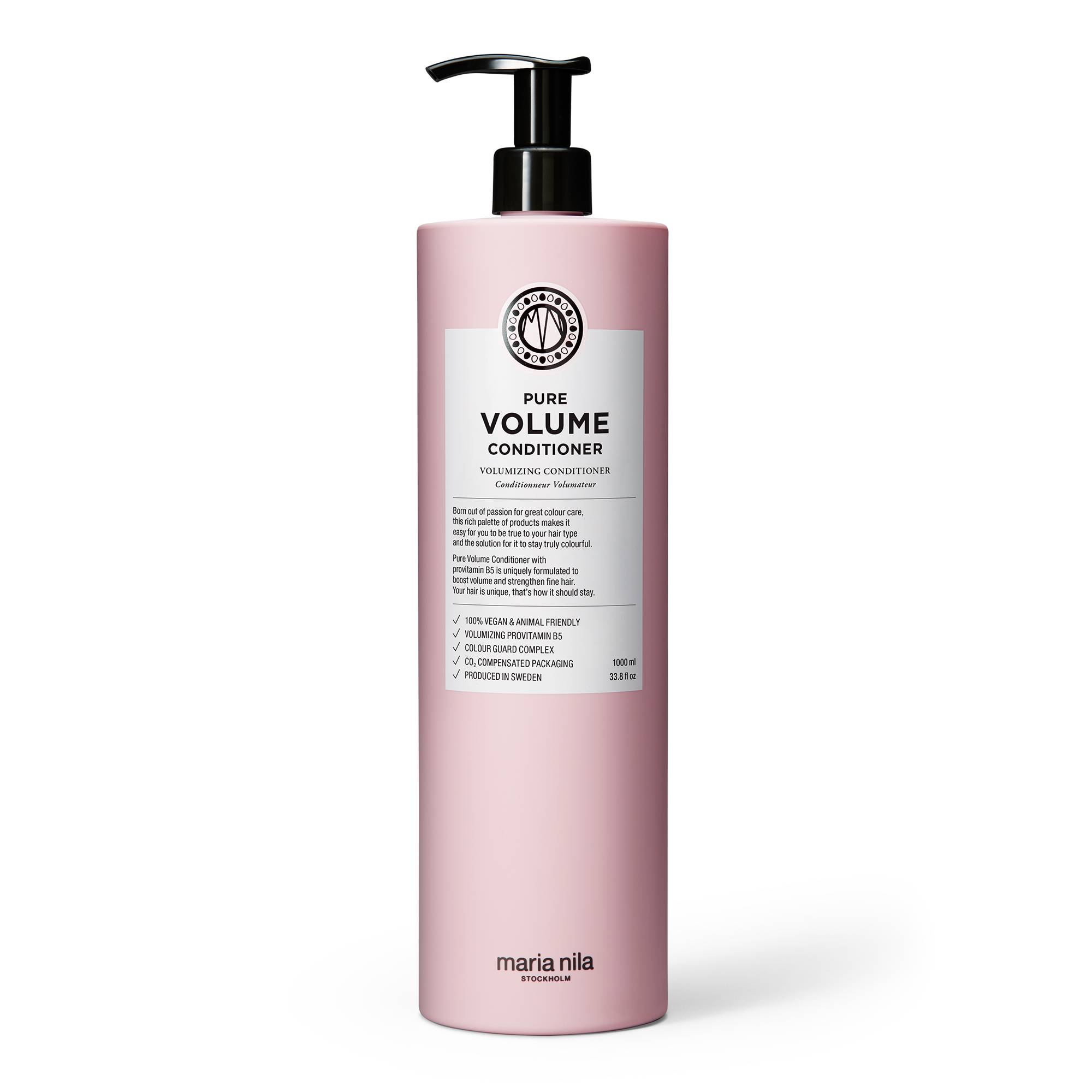 Après-shampooing volumisant Pure Volume de la marque Maria Nila Contenance 1000ml - 1