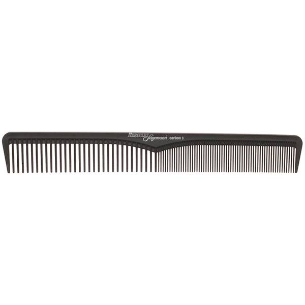 Peigne de coupe droit Anthracite Carbon C3 de la marque Hercules - 1