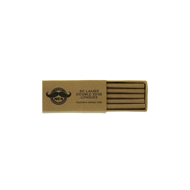 Boîte de 50 lames Double edge Longues de la marque Pure Men Tolerance - 1