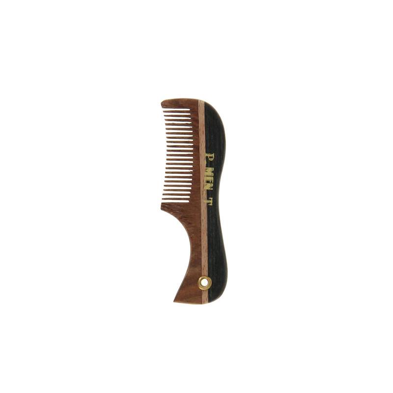 Peigne à manche barbe & moustache 7.5cm de la marque Pure Men Tolerance - 1