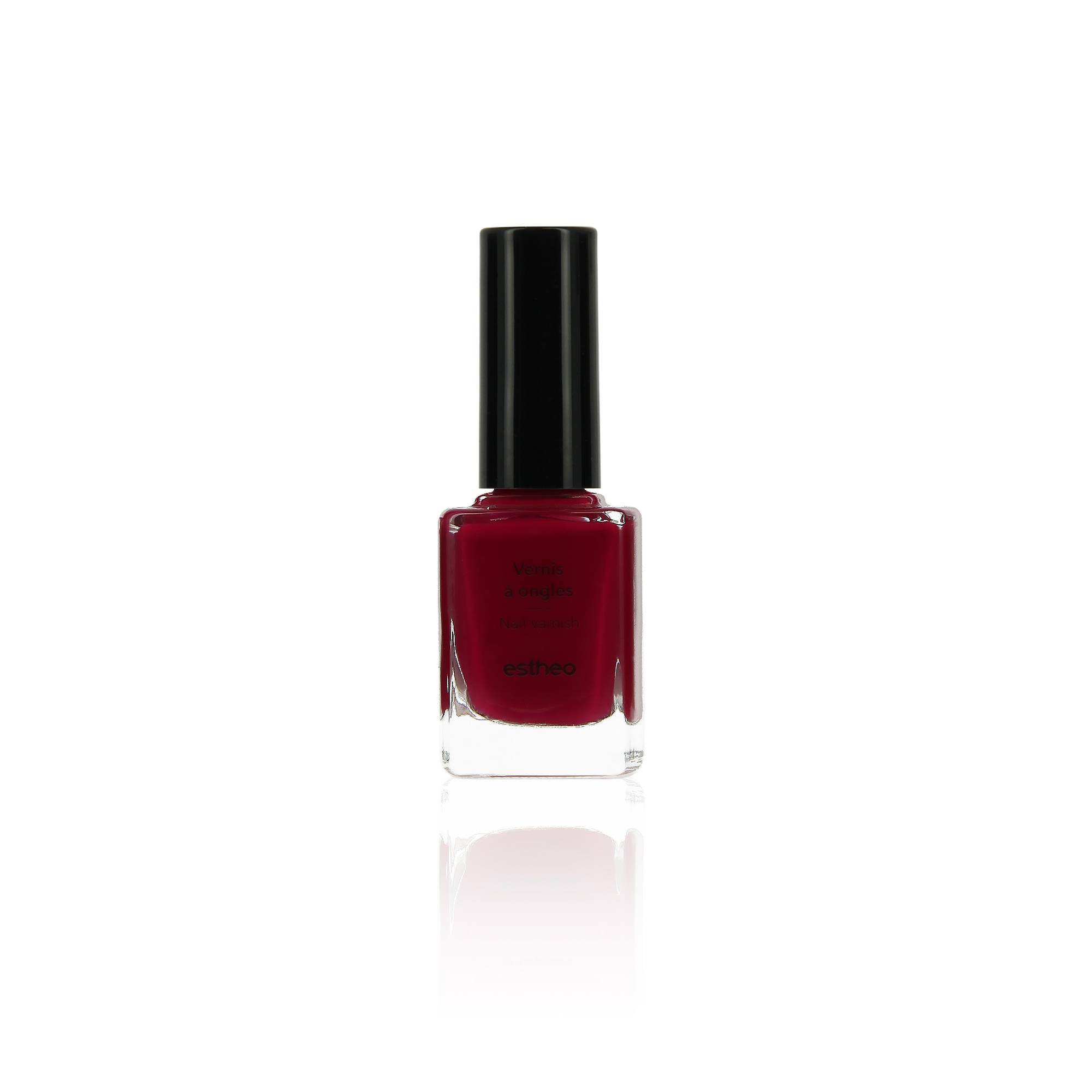 Vernis à ongles 27 Berry love de la marque Estheo Contenance 10ml - 1