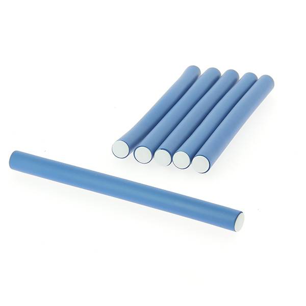 Flexi rollers 14mmx18cm x6 Bleu de la marque Coiffeo - 1