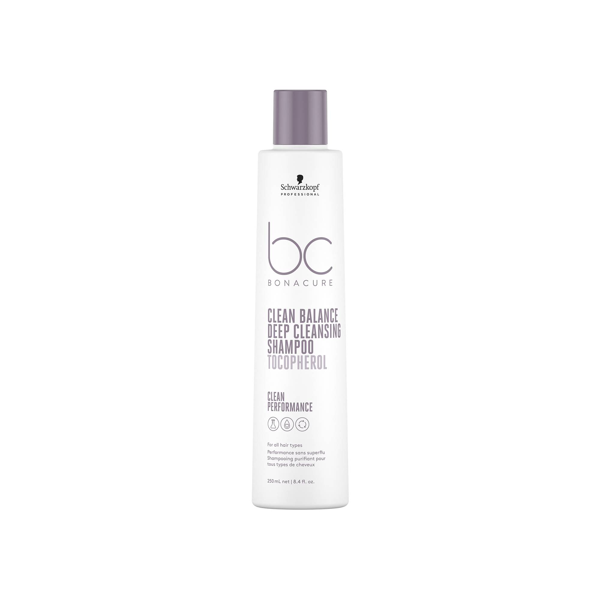 Shampooing Purifiant Clean Balance Deep Cleasing de la marque Schwarzkopf Professional Contenance 250ml - 1