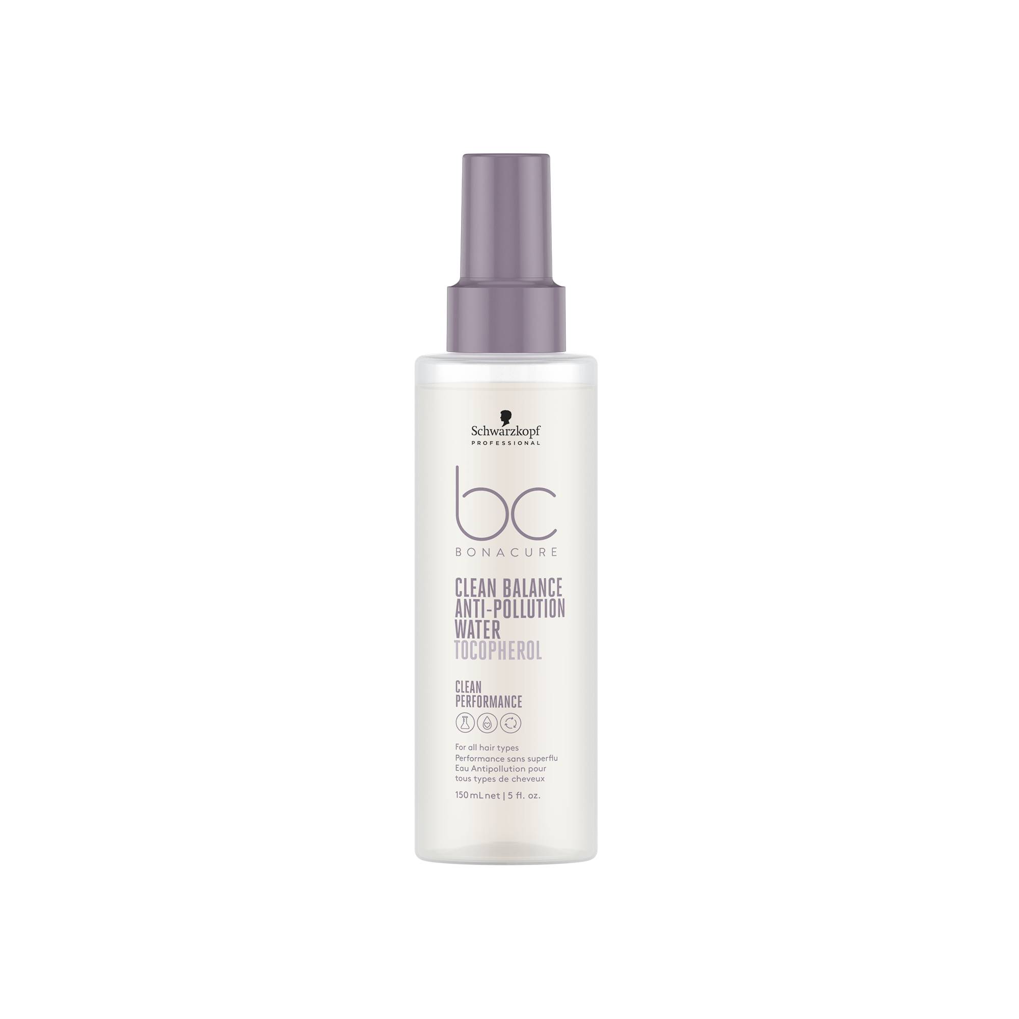Eau Anti-pollution Clean Balance Deep Cleasing de la marque Schwarzkopf Professional Contenance 150ml - 1