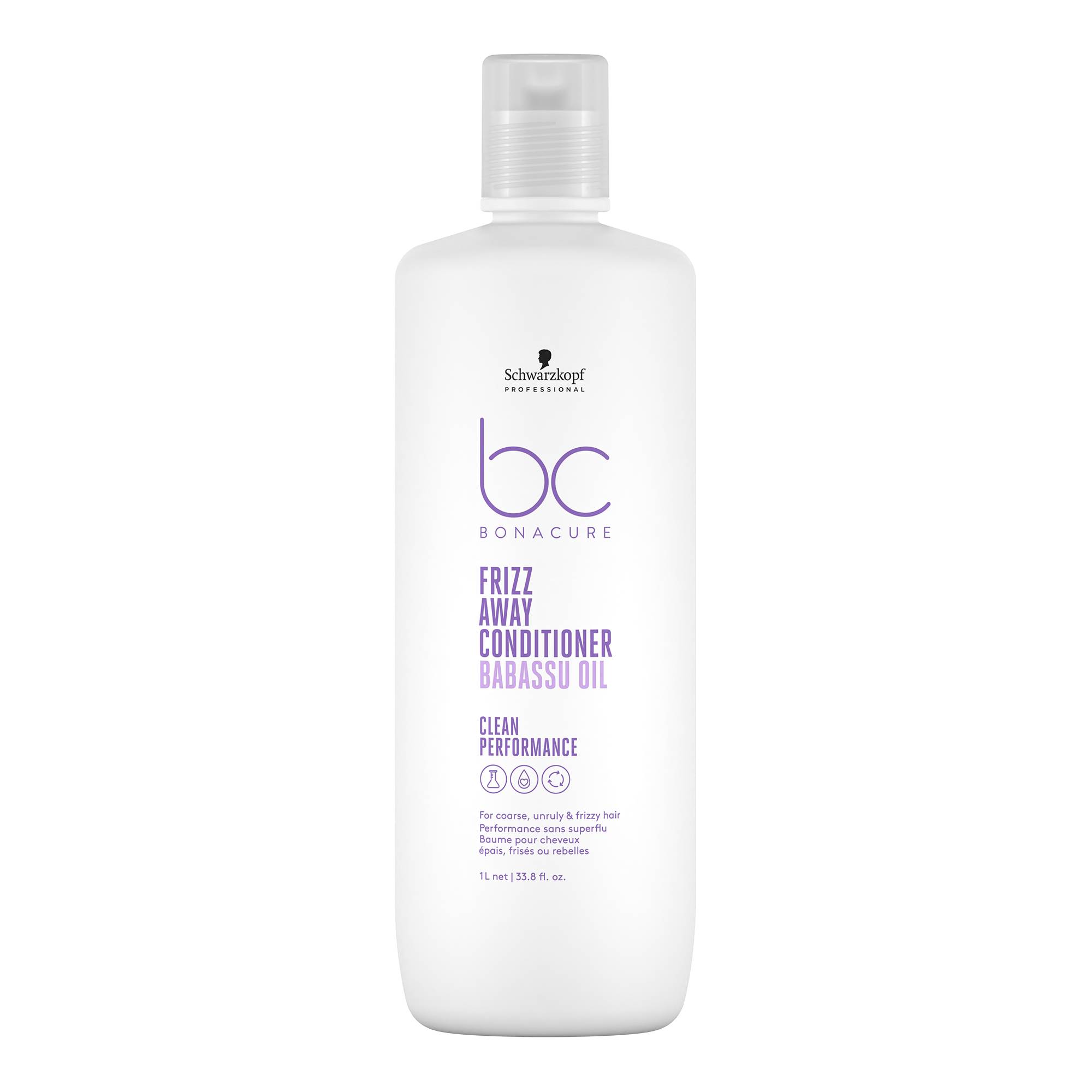 Baume Frizz Away BC Bonacure de la marque Schwarzkopf Professional Contenance 1000ml - 1