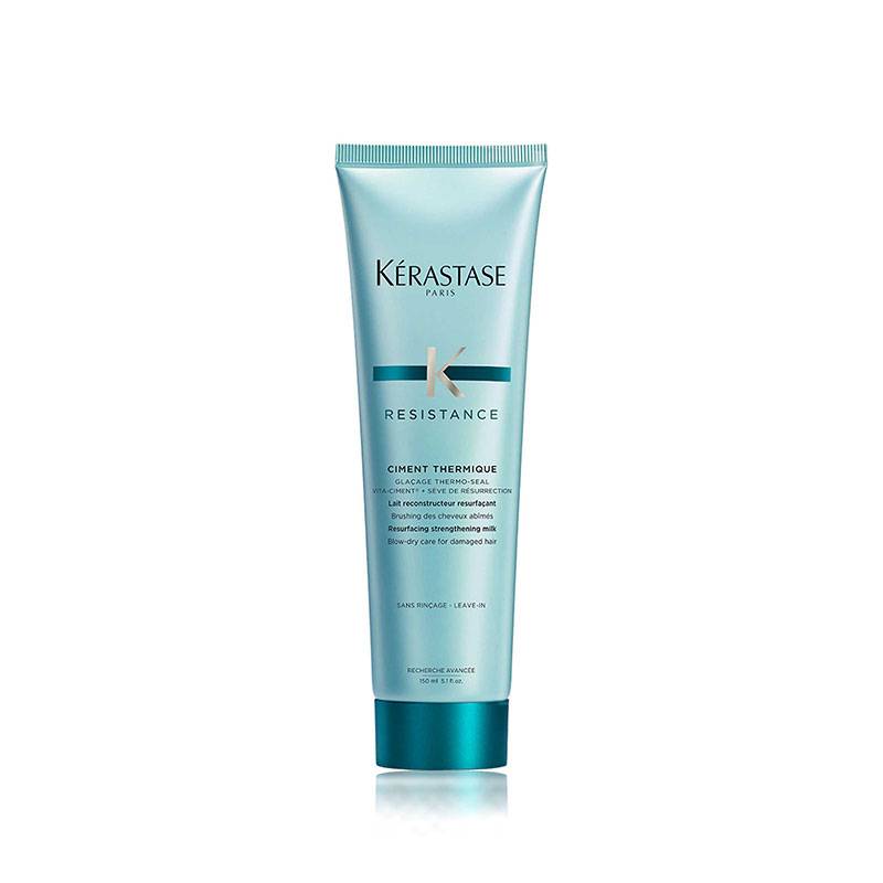 Lait thermo-protecteur Ciment Thermique – réparateur, anti-casse, brushing facile de la marque Kerastase Contenance 150ml - 1