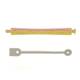 Bigoudis permanente longs 91x8mm x12 Rose & Jaune - 1 Bigoudis permanente longs 91x8mm x12 Rose & Jaune de la marque Coiffeo - 1