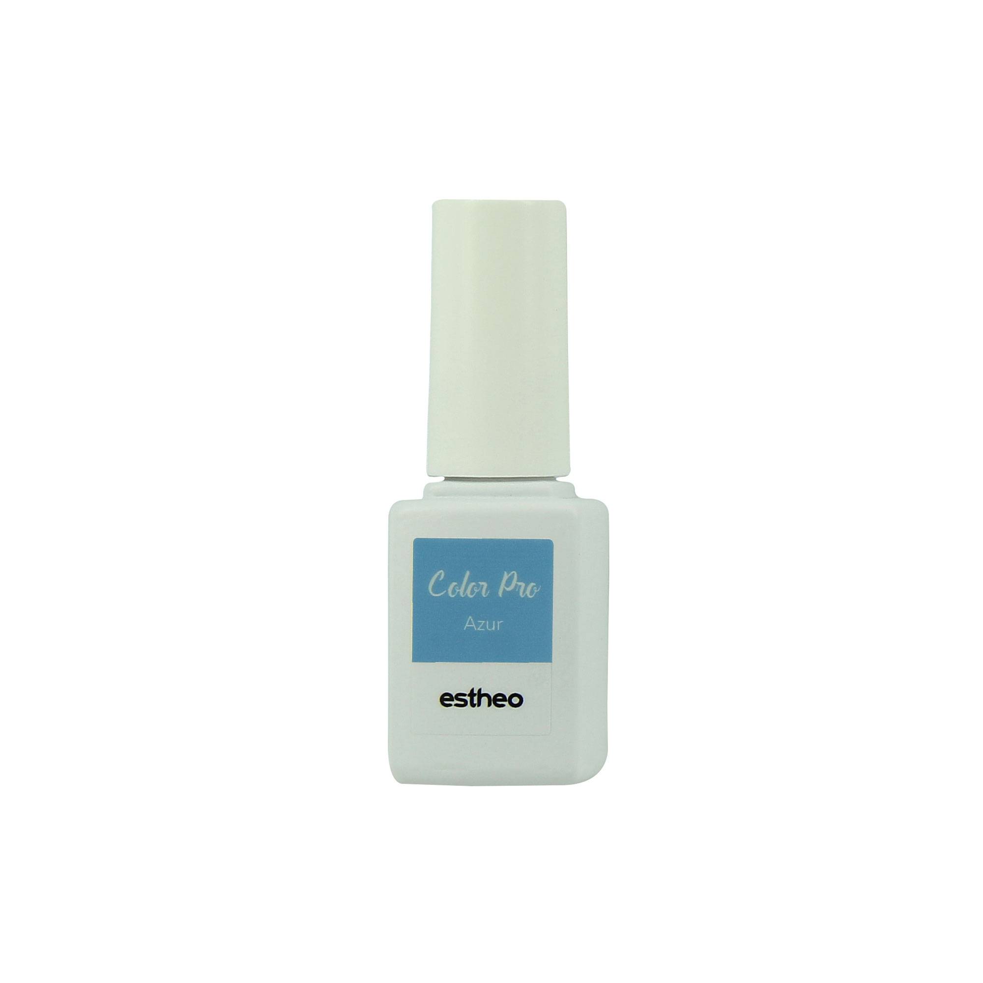 Vernis semi-permanent 18 Azur de la marque Estheo Contenance 10ml - 1