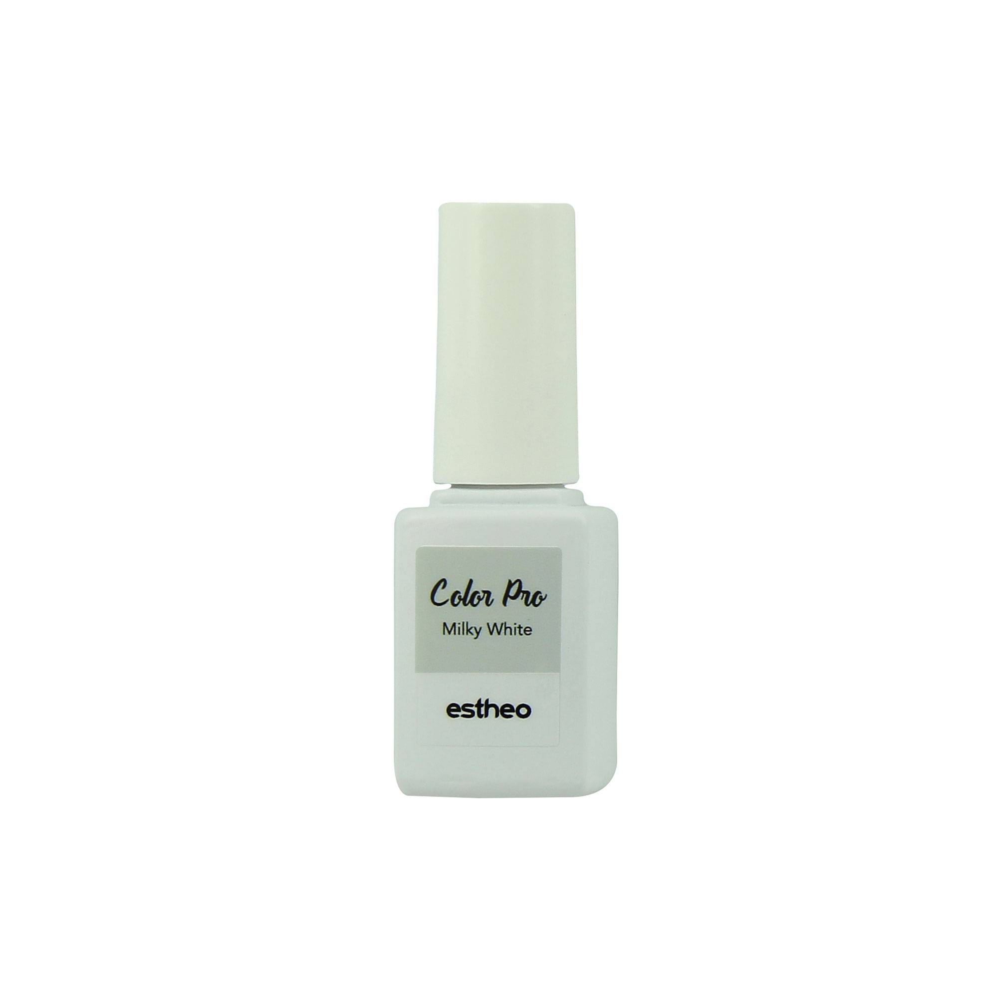 Vernis semi-permanent 2 Milky white de la marque Estheo Contenance 10ml - 1
