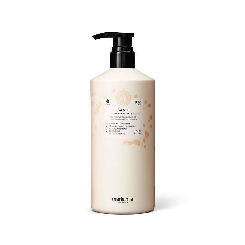 Masque repigmentant Colour Refresh 8.32 Sand de la marque Maria Nila Contenance 750ml - 1