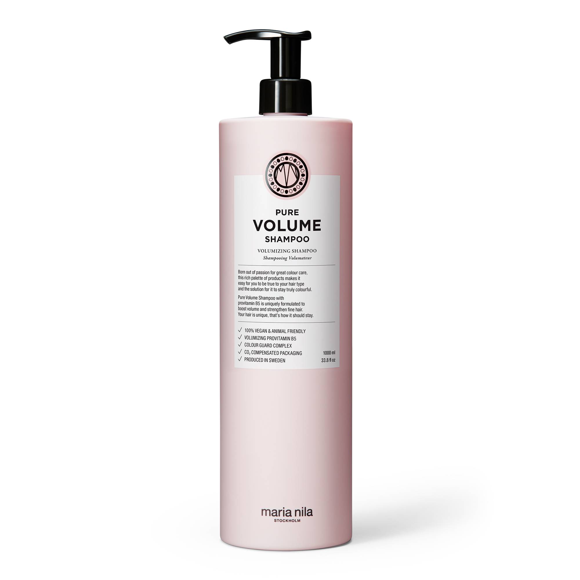 Shampooing volumisant Pure Volume de la marque Maria Nila Contenance 1000ml - 1