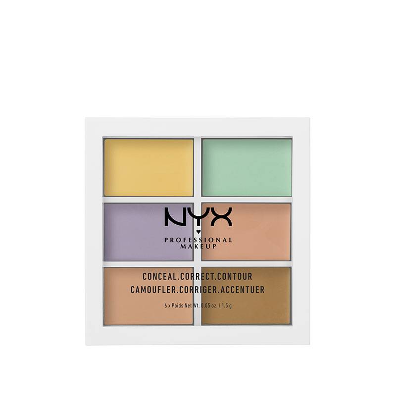 Palette couleur & correction 6x1.5g de la marque NYX Professional Makeup Contenance 9g - 1