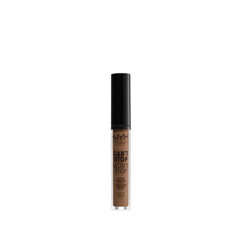 Anti-cernes & correcteur Can't stop won't stop Concealer Cappuccino de la marque NYX Professional Makeup Contenance 3ml - 1