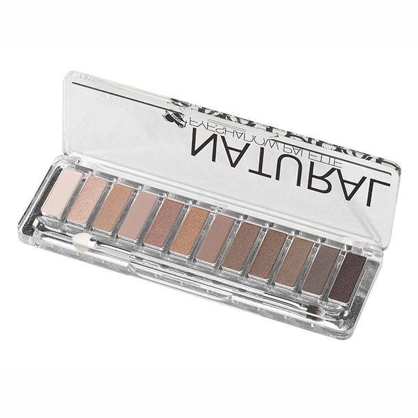 Palette 12 ombres à paupières Natural Zingus de la marque Ellepi - 1