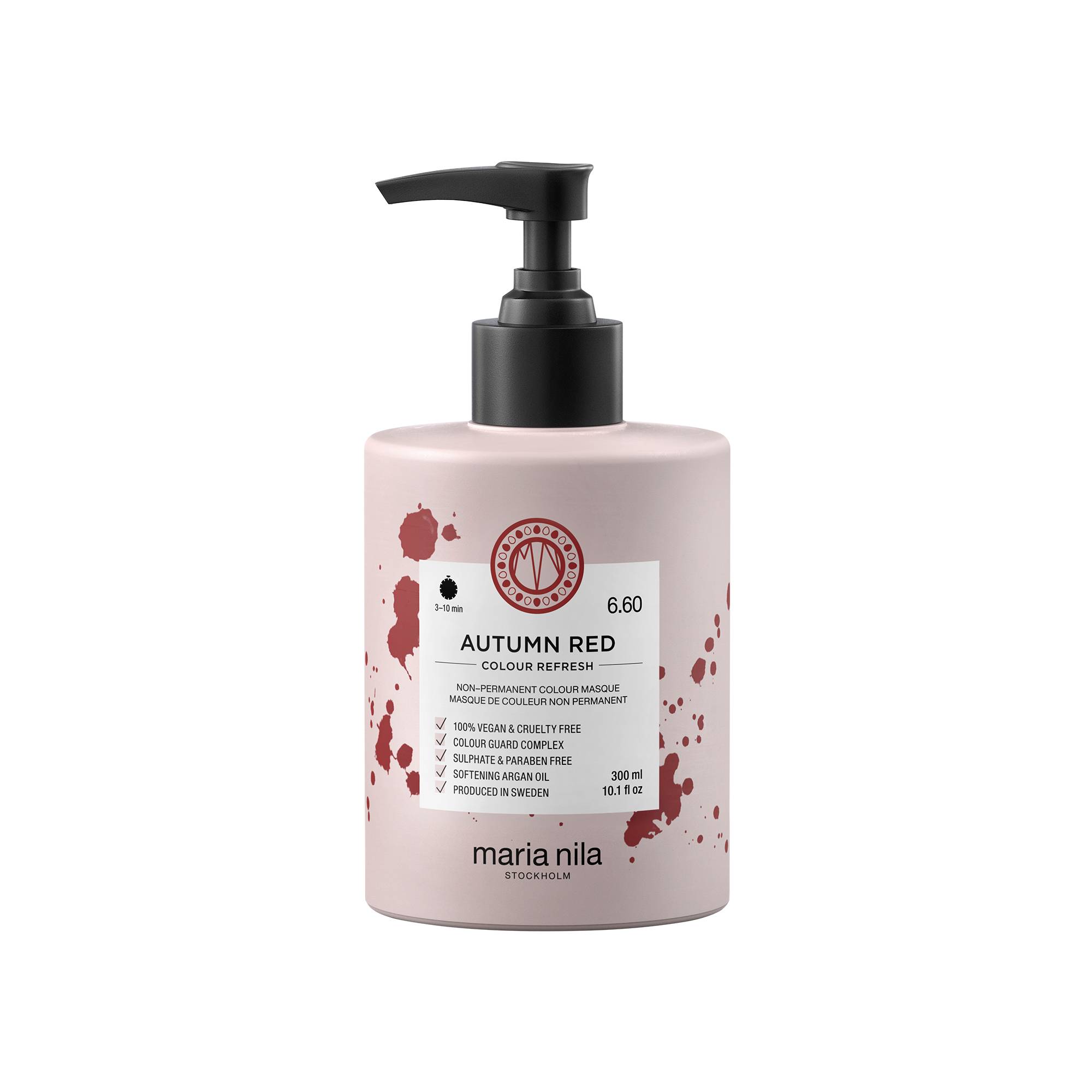 Masque repigmentant Colour Refresh 6.60 Autumn red de la marque Maria Nila Contenance 300ml - 1