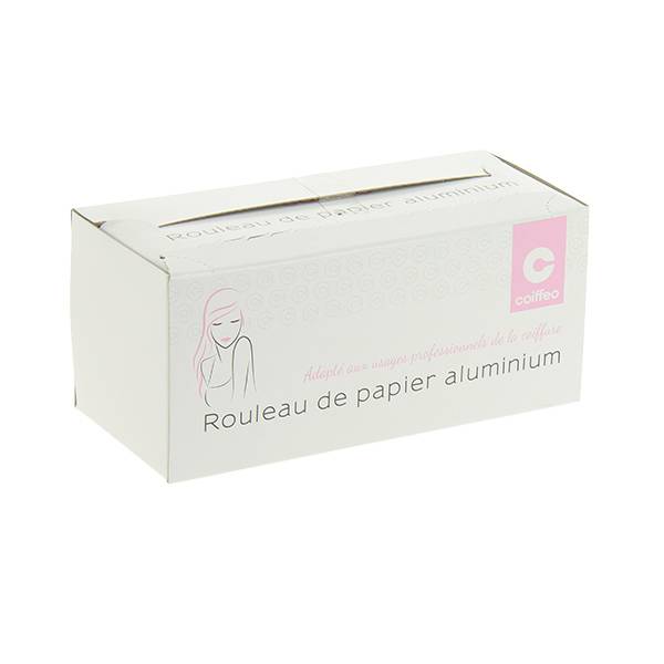 Papier aluminium 12 microns - 12cmx100m de la marque Coiffeo - 1