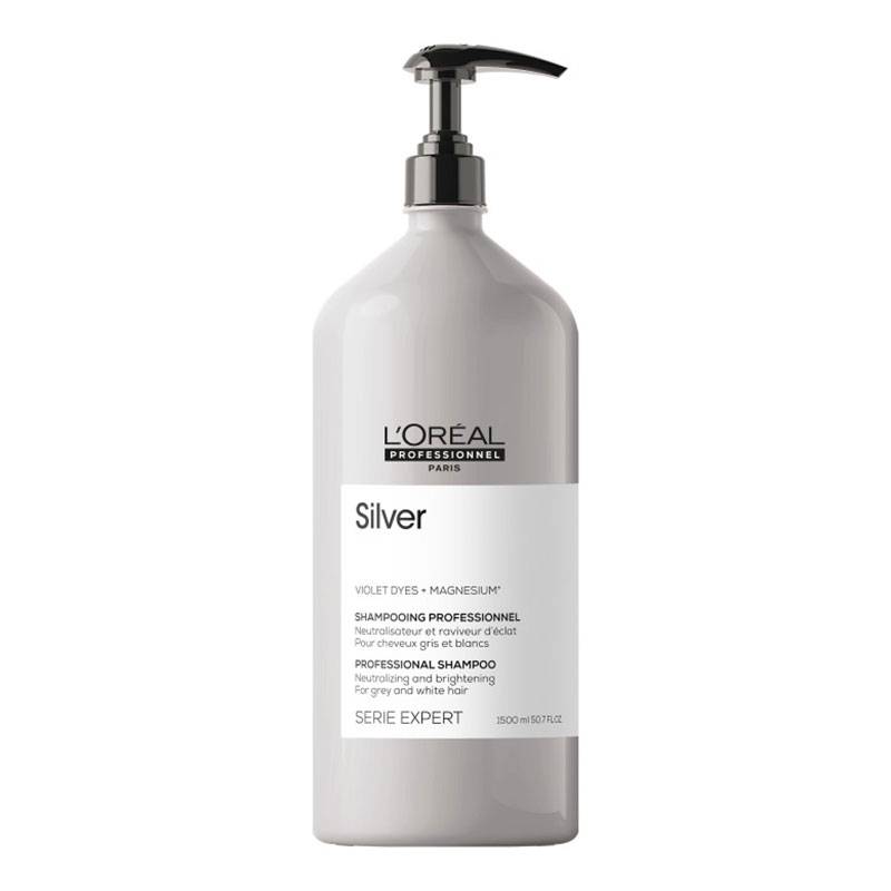 Shampoing Silver de la marque L'Oréal Professionnel Contenance 1500ml - 1