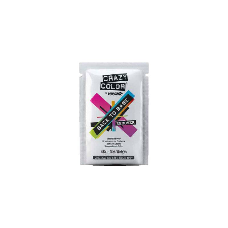 Décapant coloration temporaire Color Remover de la marque Crazy Color Contenance 45g - 1