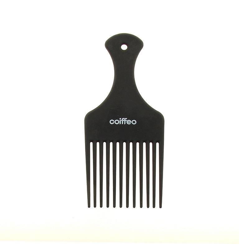 Peigne afro carbone - petit modèle de la marque Coiffeo - 1