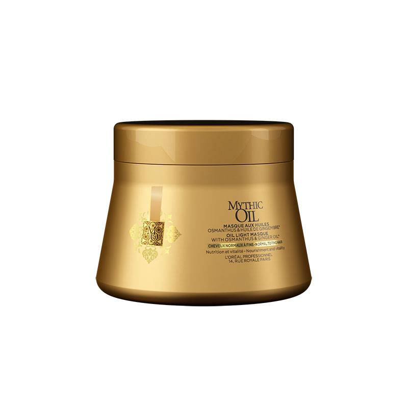 Masque aux huiles cheveux normaux à fins Mythic Oil de la marque L'Oréal Professionnel Contenance 200ml - 1