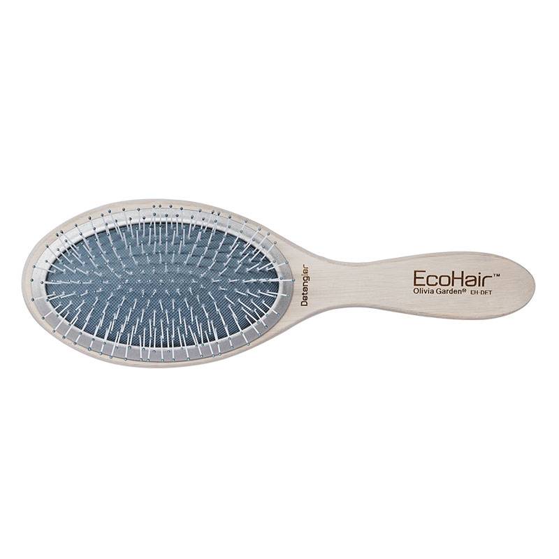 Brosse démêlante plate EcoHair Paddle Detangler de la marque Olivia Garden - 1