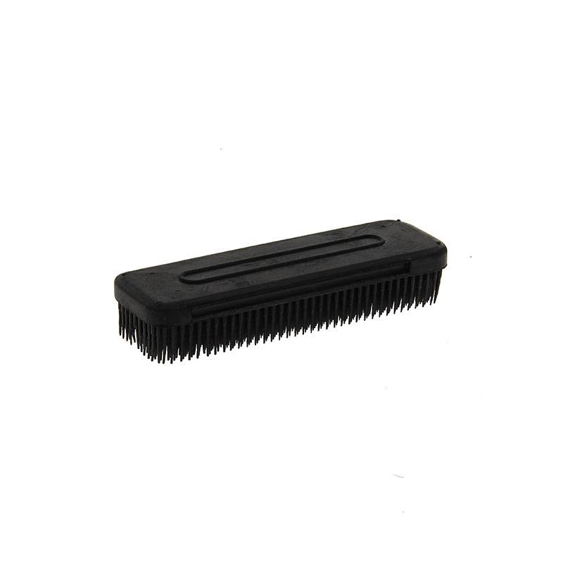 Brosse vêtement en caoutchouc Noir de la marque Coiffeo - 1