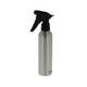 Vaporisateur en aluminium - Argent et noir 260ml - 1 Vaporisateur en aluminium - Argent et noir 260ml de la marque Coiffeo - 1