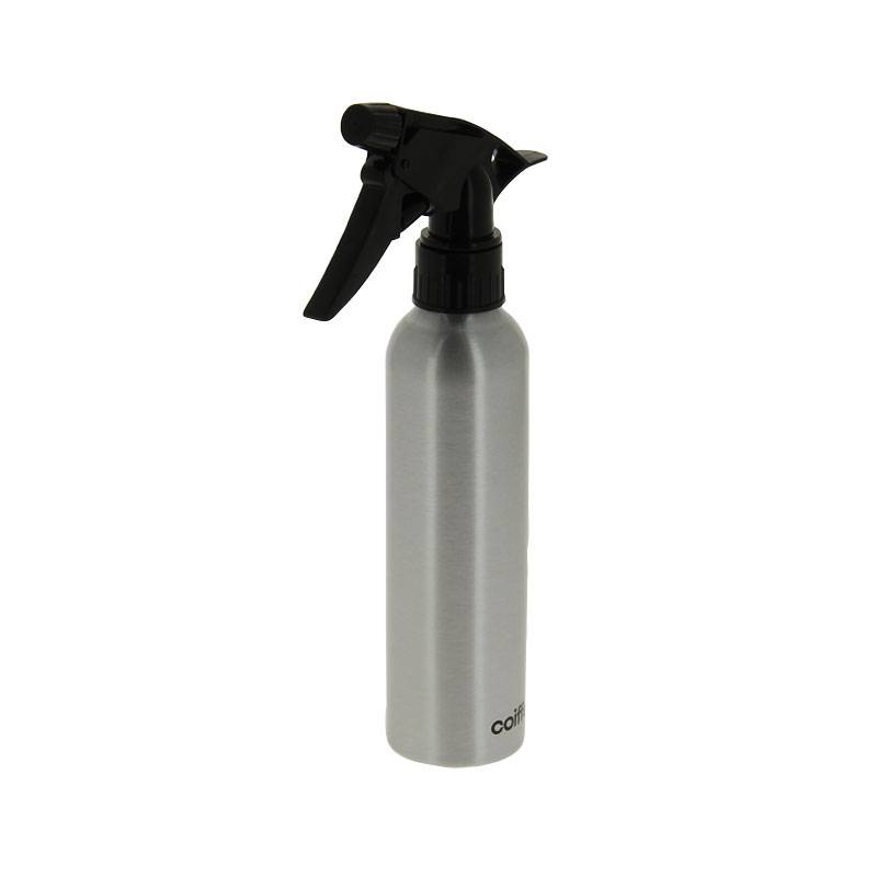 Vaporisateur en aluminium - Argent et noir 260ml de la marque Coiffeo - 1