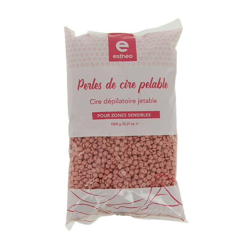 Cire gouttelette pelable Titane de la marque Estheo Contenance 1000g - 1