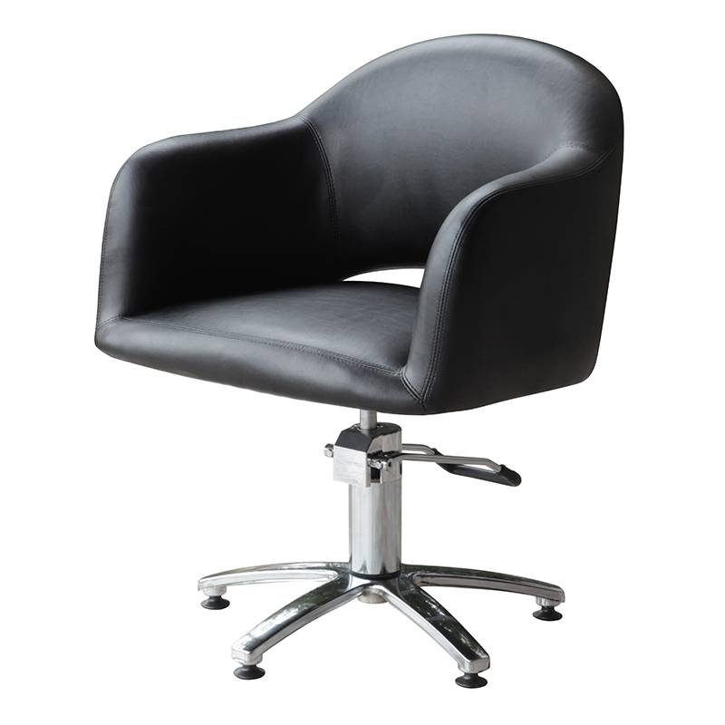 Fauteuil noir Diva 90x60cm de la marque Coiffeo - 1