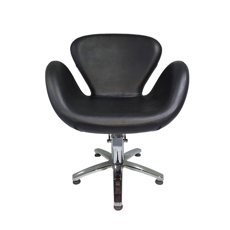 Fauteuil Flora Noir 90x66cm de la marque Coiffeo - 1