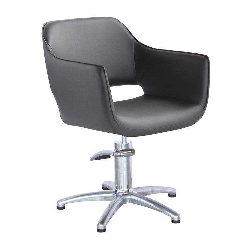 Fauteuil noir Stockholm 50x98cm de la marque 7e ÉLÉMENT - 1