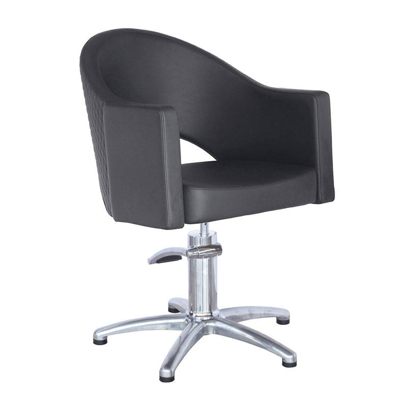 Fauteuil noir Roma 52x100cm de la marque 7e ÉLÉMENT - 1