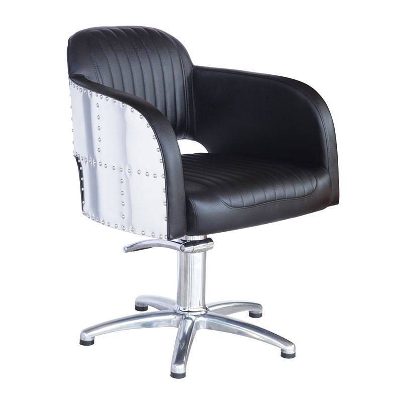 Fauteuil noir Brooklyn 53x99cm de la marque 7e ÉLÉMENT - 1