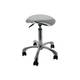 Tabouret de coiffure ergonomique Ergo Stool - Silver chrome - 1 Tabouret de coiffure ergonomique Ergo Stool - Silver chrome de la marque 7e ÉLÉMENT - 1