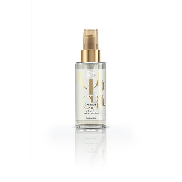 Huile légère révélatrice de lumière Oil Reflections de la marque Wella Professionals Contenance 30ml - 1