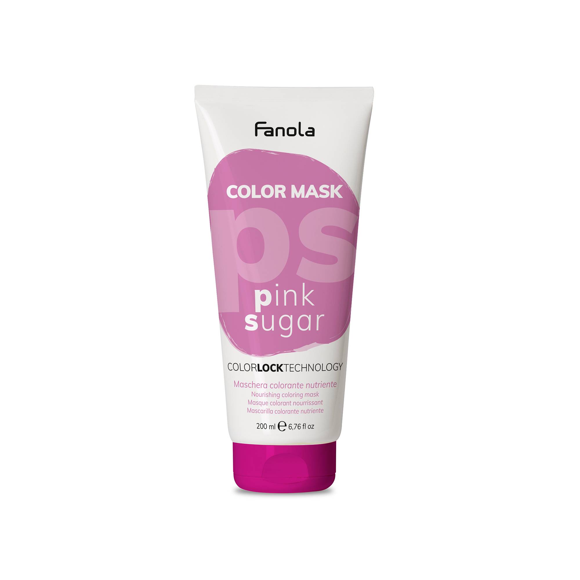Masque colorant Color Mask pink sugar de la marque Fanola Contenance 200ml - 1