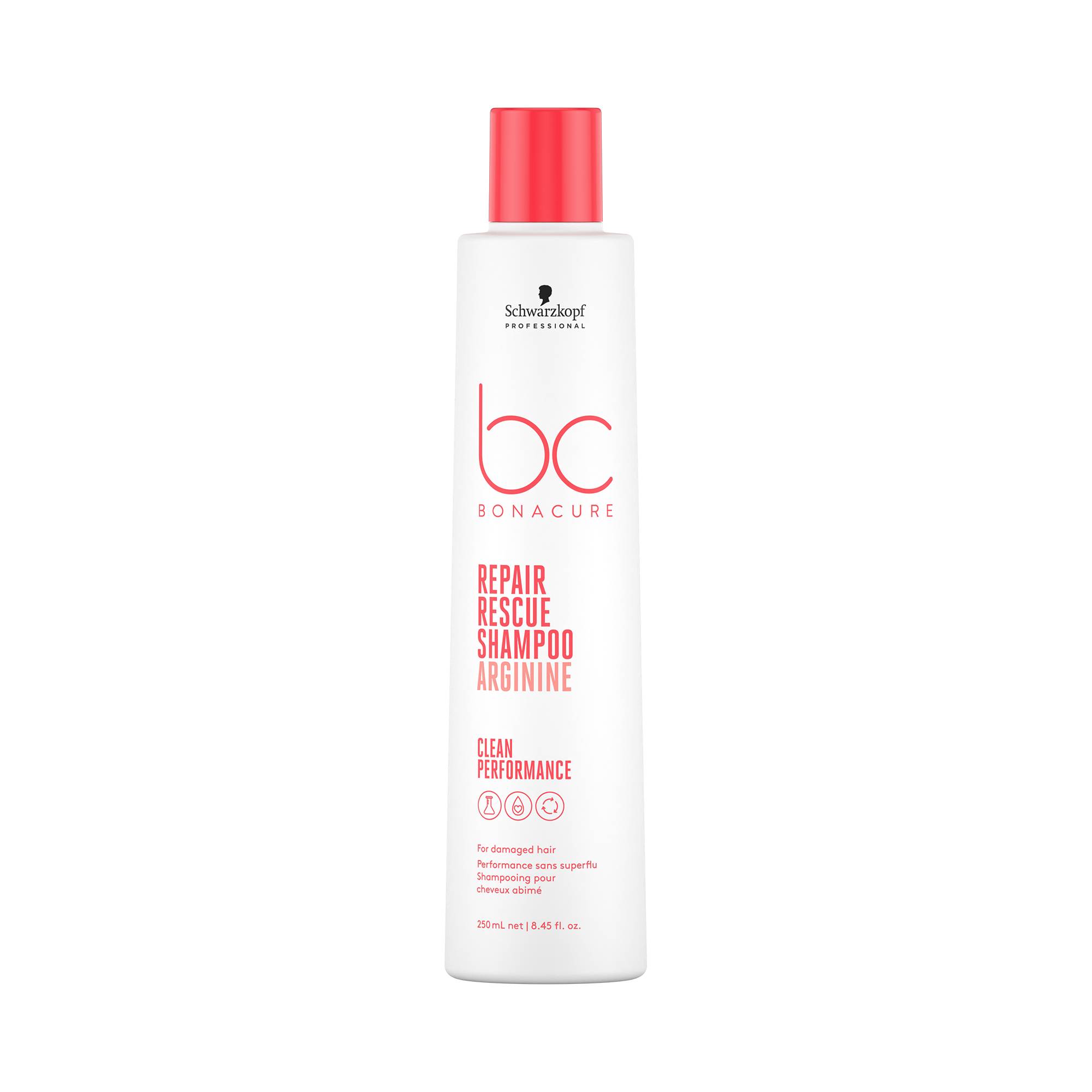 Shampooing pour cheveux abîmés Repair Rescue de la marque Schwarzkopf Professional Contenance 250ml - 1